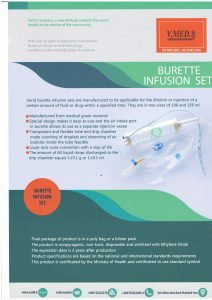 BURETTE INFUSION SET